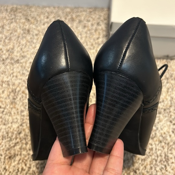 New croft & barrow chunky heel Oxfords size 8 - Picture 8 of 9